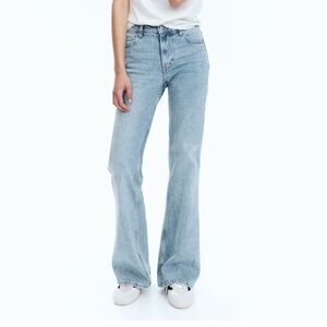 H&M Light Blue Flare Jeans